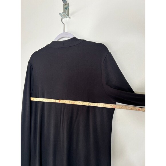 Modern Citizen Dress Womens Large Black V-Neck Midi Shift - Picture 6 of 12